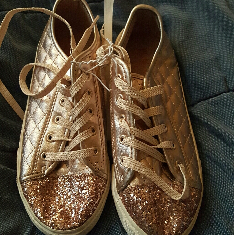 Rose Gold Glitter shoes